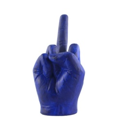 bluemiddlefinger