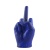 bluemiddlefinger